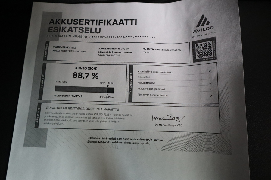 Volvo XC40 vaihtoauto