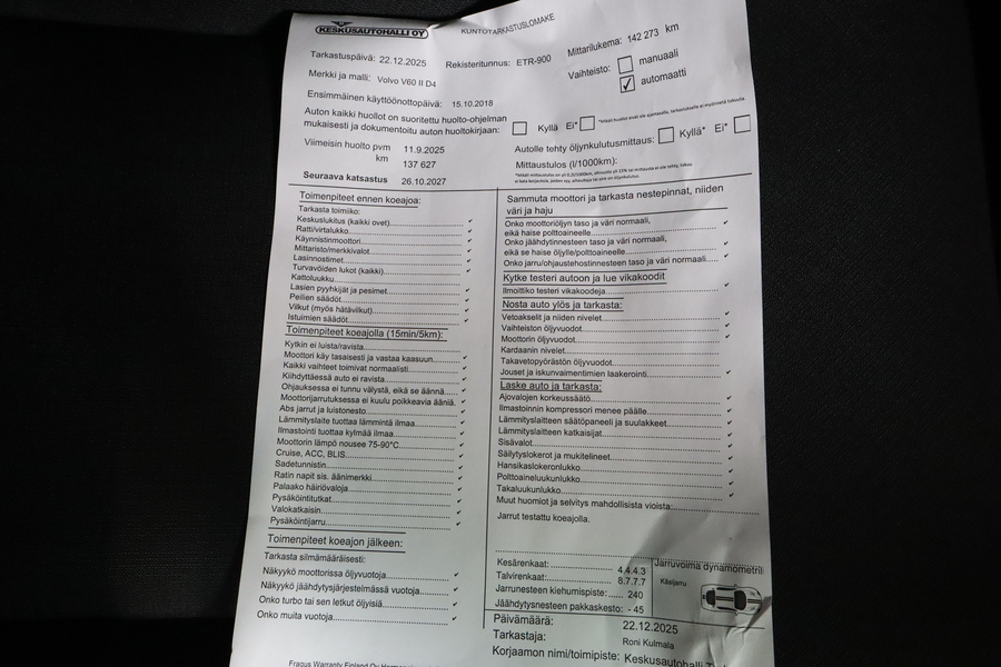 Volvo V60 vaihtoauto