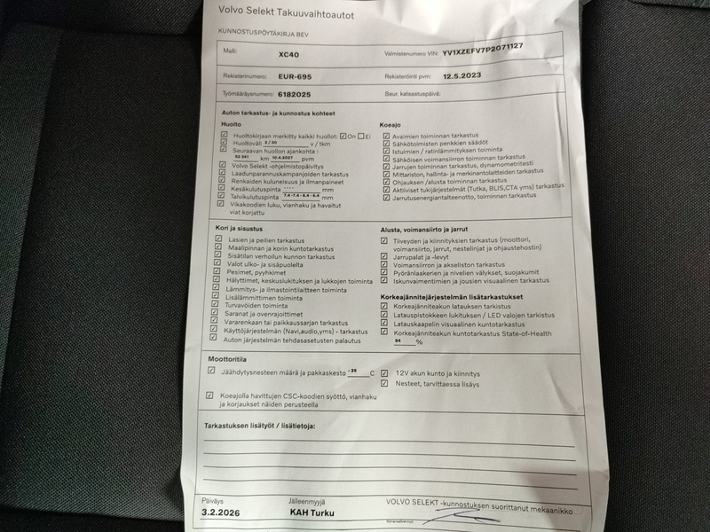 Volvo XC40 vaihtoauto