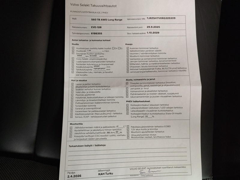 Volvo S60 vaihtoauto