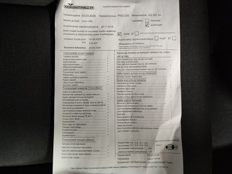 Volvo V90 vaihtoauto