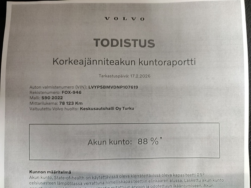 Volvo S90 vaihtoauto