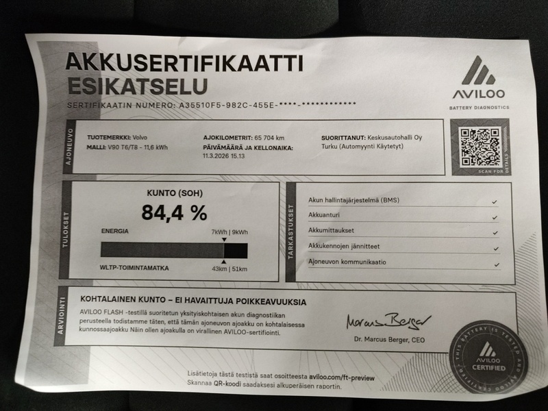 Volvo V90 vaihtoauto