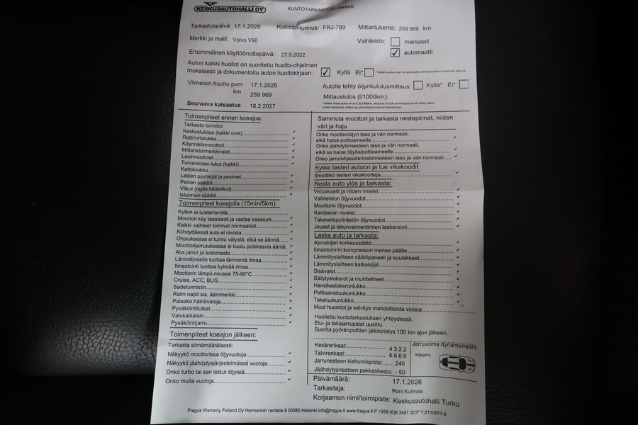 Volvo V90 vaihtoauto