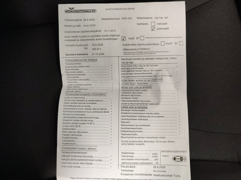 Volvo XC60 vaihtoauto