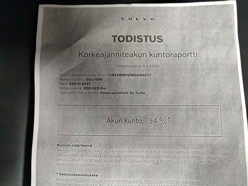 Volvo S60 vaihtoauto