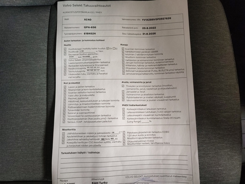 Volvo XC40 vaihtoauto