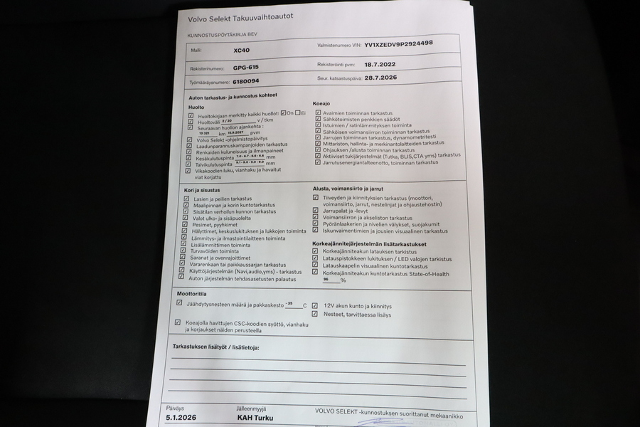 Volvo XC40 vaihtoauto