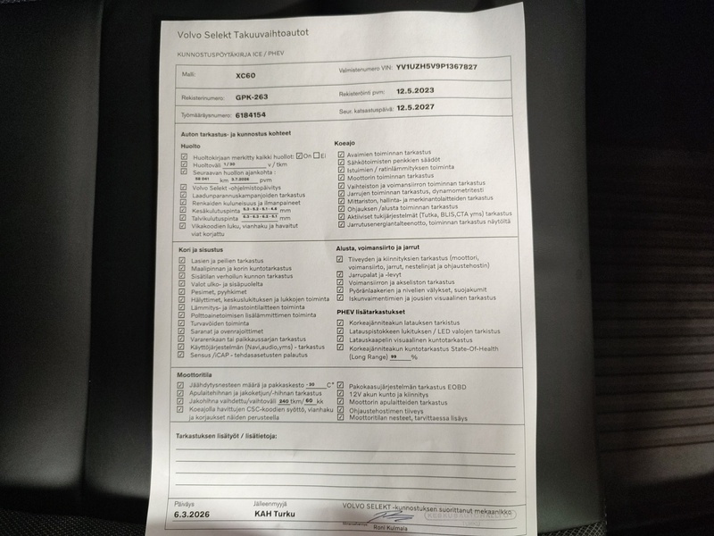 Volvo XC60 vaihtoauto