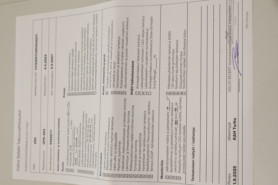 Volvo V60 vaihtoauto