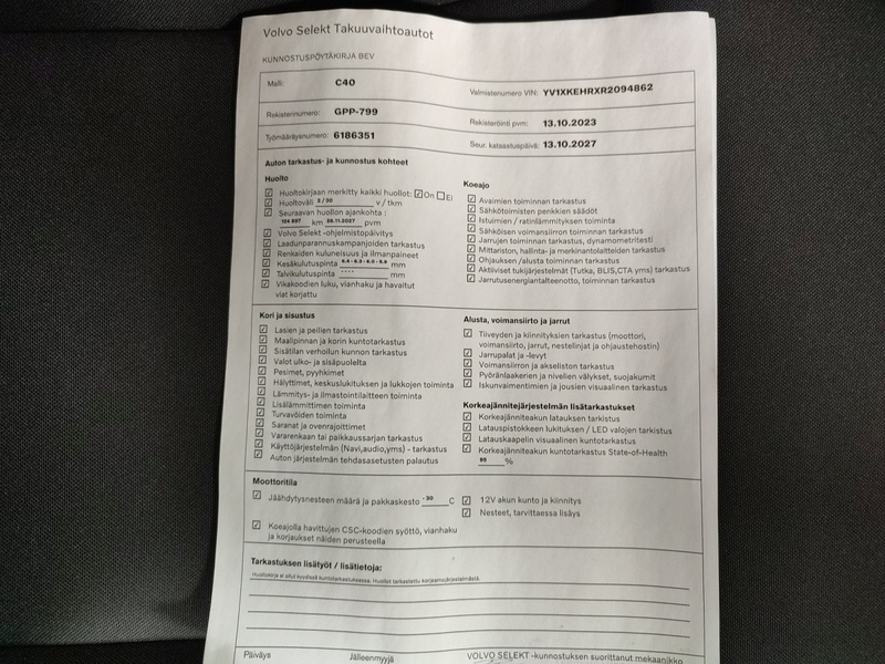 Volvo C40 vaihtoauto