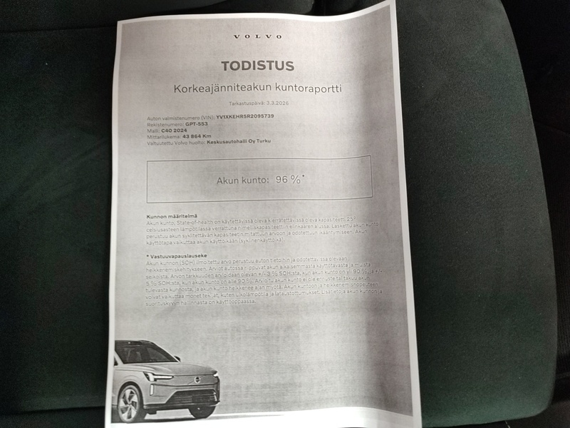 Volvo C40 vaihtoauto