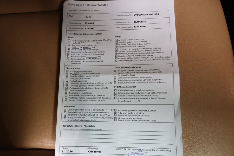 Volvo XC40 vaihtoauto