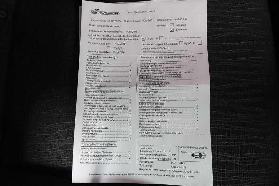 Skoda Karoq vaihtoauto