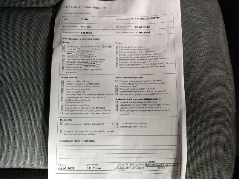 Volvo XC40 vaihtoauto