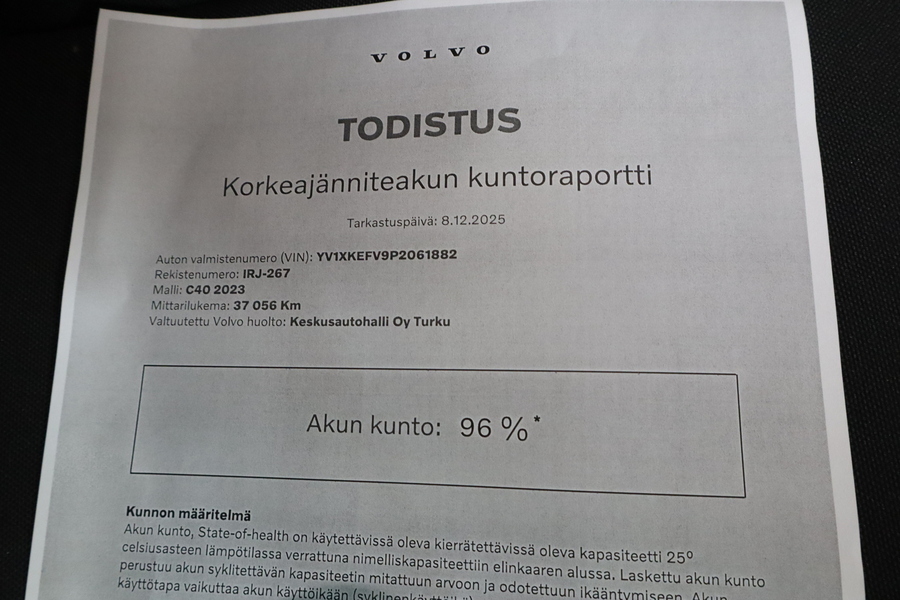 Volvo C40 vaihtoauto