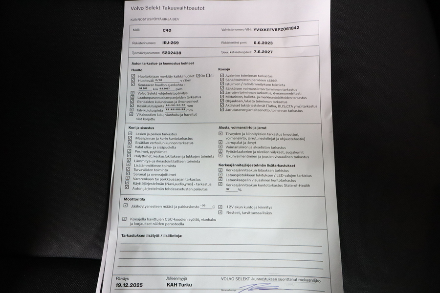 Volvo C40 vaihtoauto