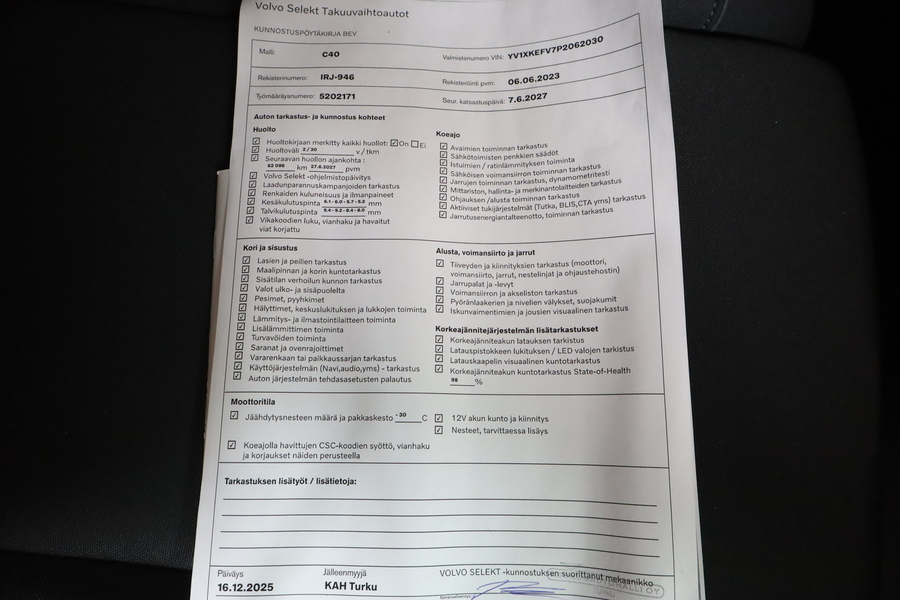 Volvo C40 vaihtoauto