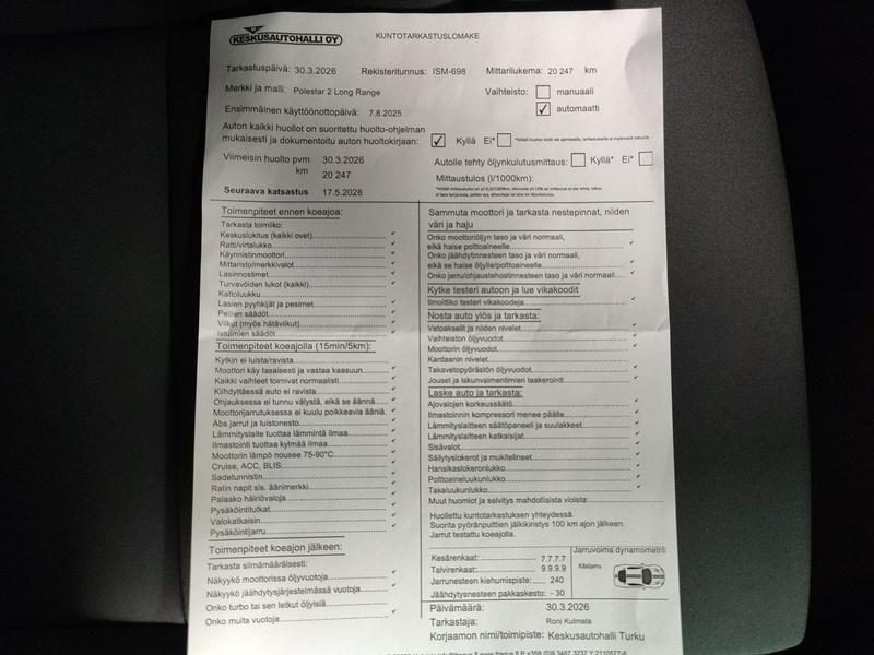 Polestar 2 vaihtoauto