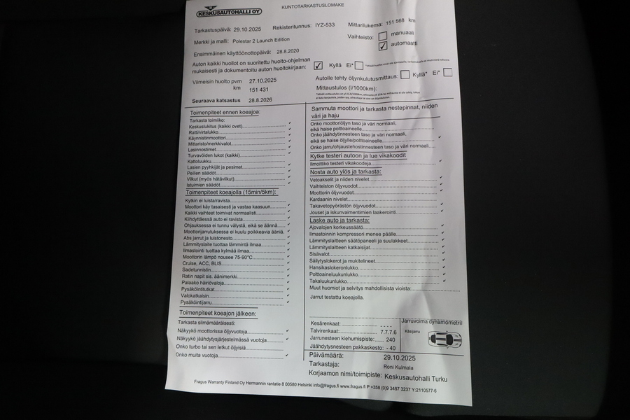 Polestar 2 vaihtoauto