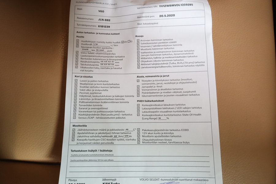 Volvo V60 vaihtoauto
