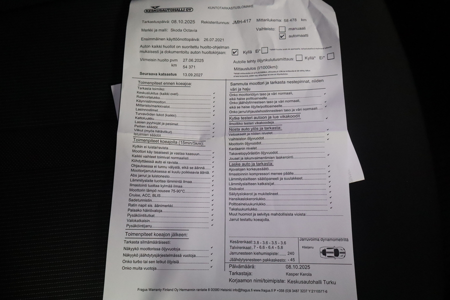 Skoda Octavia vaihtoauto