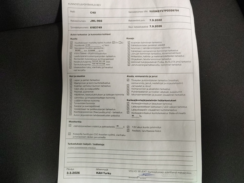 Volvo C40 vaihtoauto