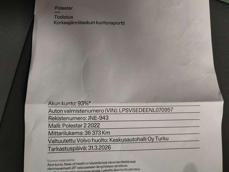 Polestar 2 vaihtoauto