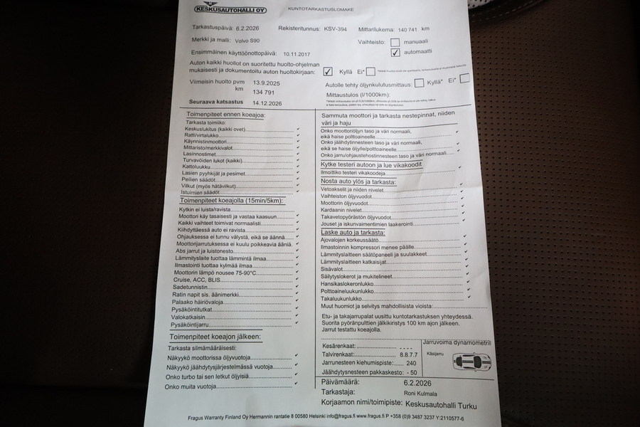 Volvo S90 vaihtoauto