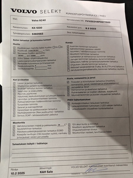 Volvo XC40 vaihtoauto