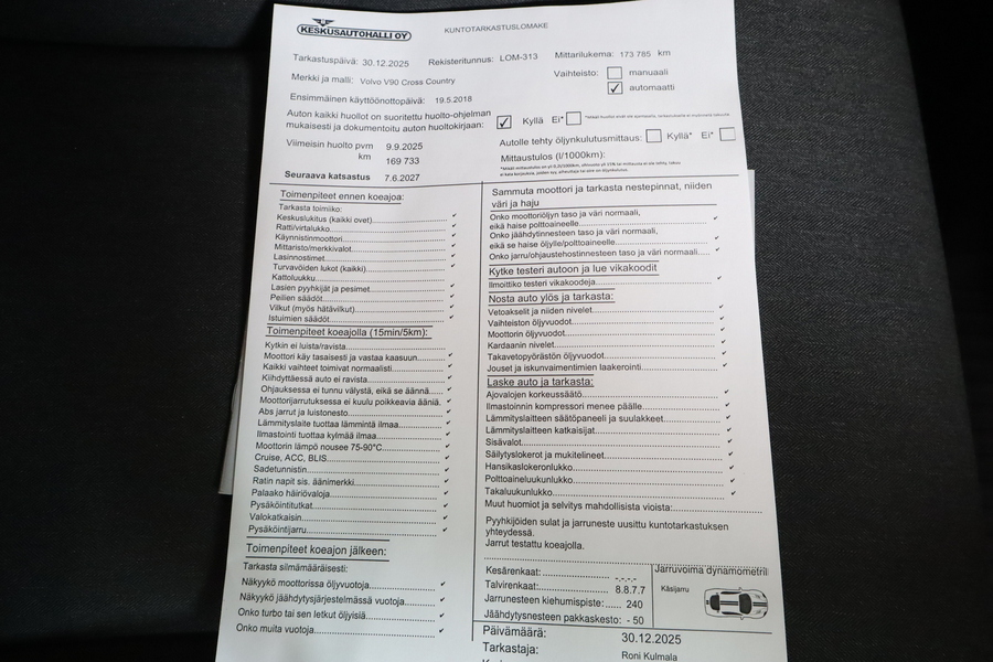 Volvo V90 Cross Country vaihtoauto