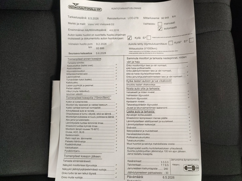 Volvo V40 vaihtoauto