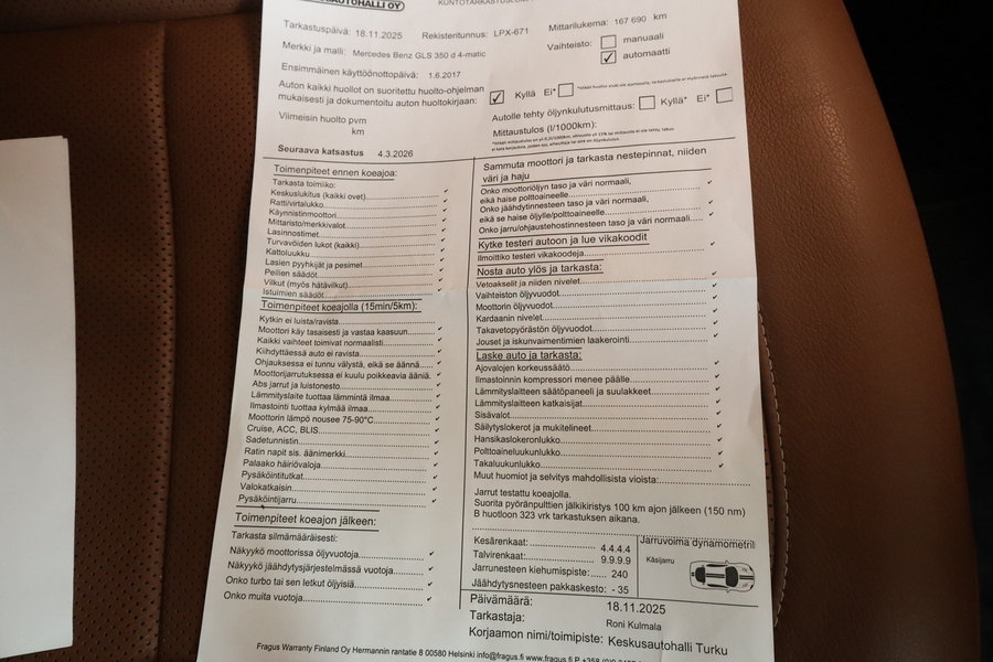 Mercedes-Benz GLS vaihtoauto