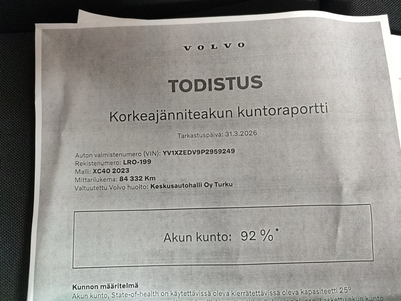 Volvo XC40 vaihtoauto