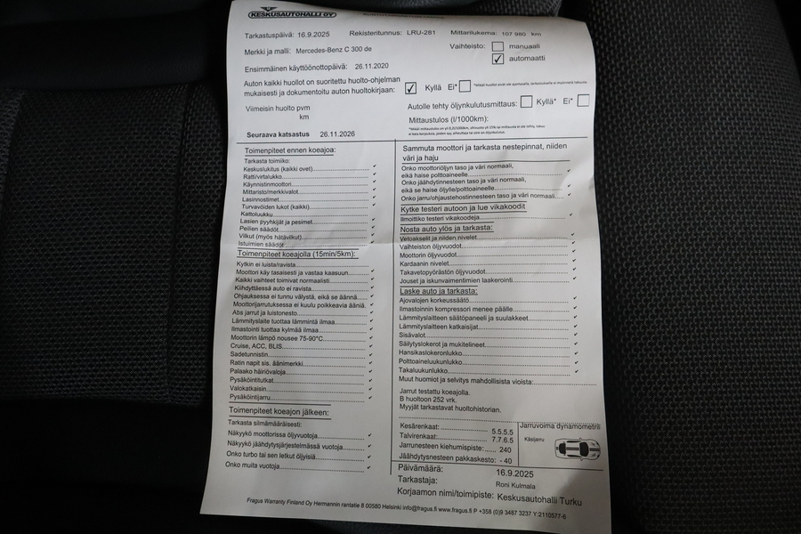 Mercedes-Benz C vaihtoauto