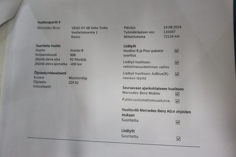 Mercedes-Benz C vaihtoauto