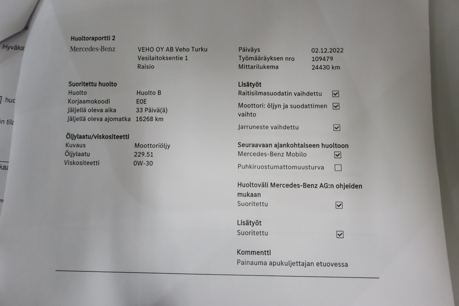 Mercedes-Benz C vaihtoauto