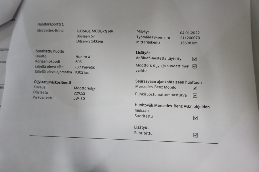 Mercedes-Benz C vaihtoauto