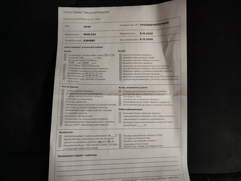 Volvo XC40 vaihtoauto