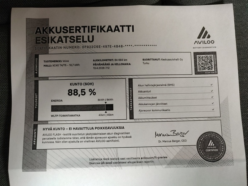 Volvo XC40 vaihtoauto