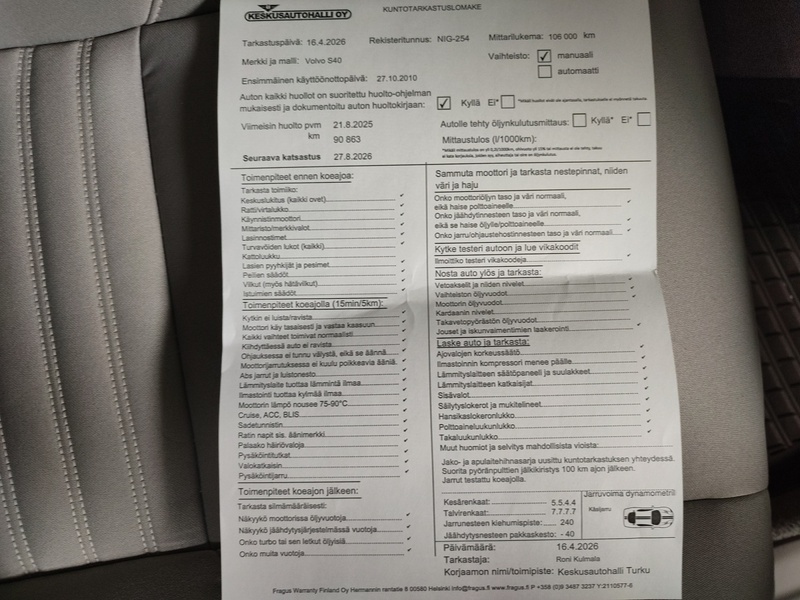 Volvo S40 vaihtoauto