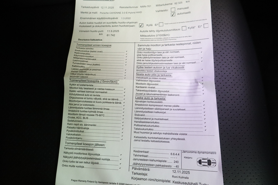 Porsche Cayenne vaihtoauto