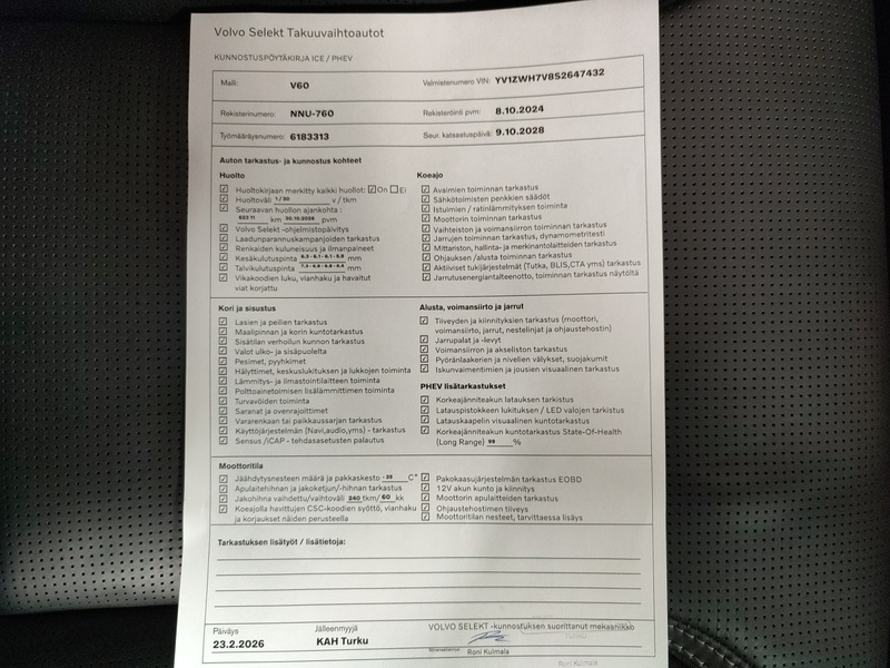 Volvo V60 vaihtoauto