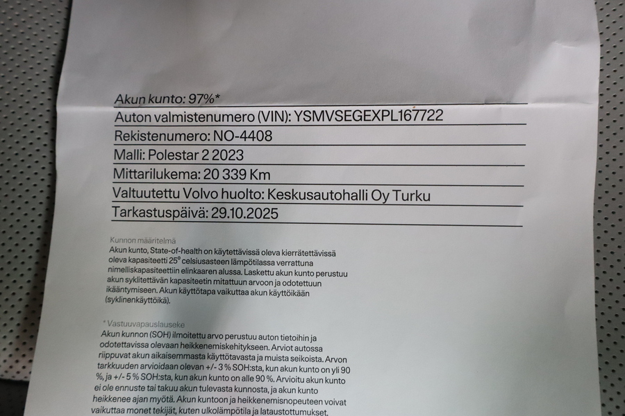 Polestar 2 vaihtoauto