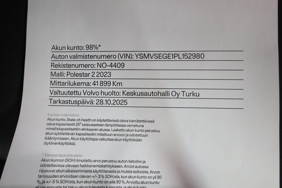 Polestar 2 vaihtoauto