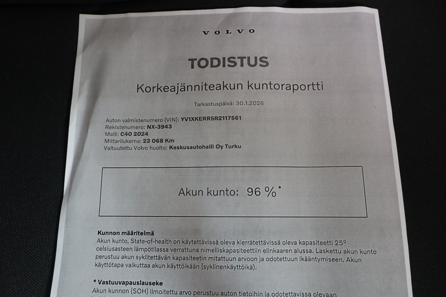 Volvo C40 vaihtoauto