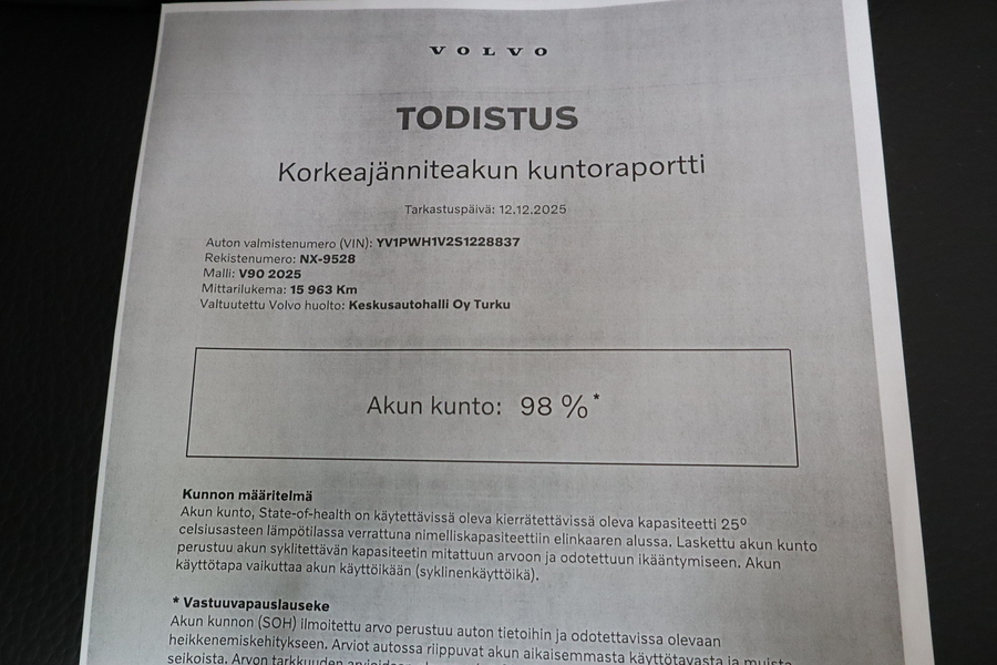 Volvo V90 vaihtoauto