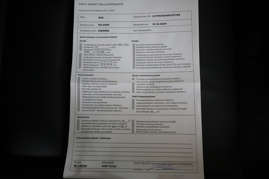 Volvo S90 vaihtoauto