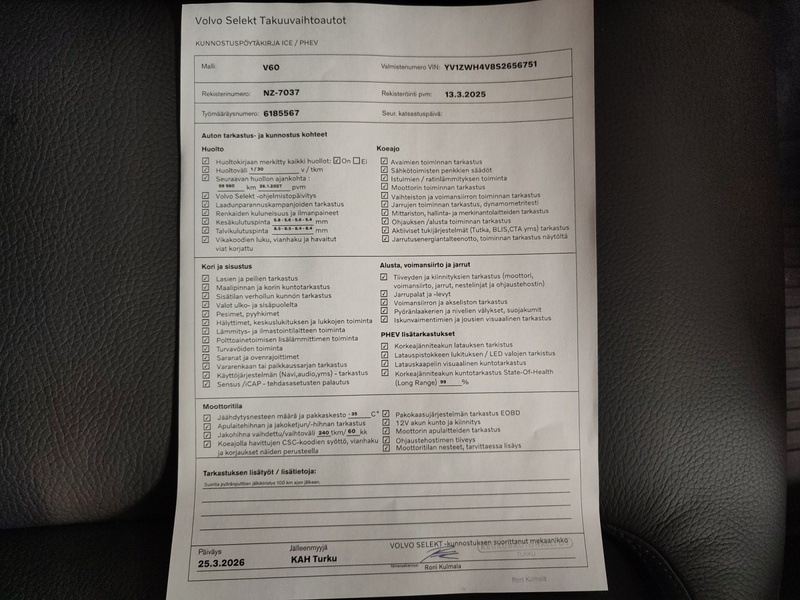 Volvo V60 vaihtoauto