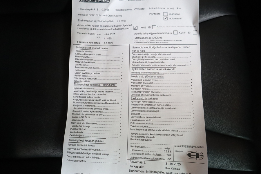 Volvo V40 Cross Country vaihtoauto